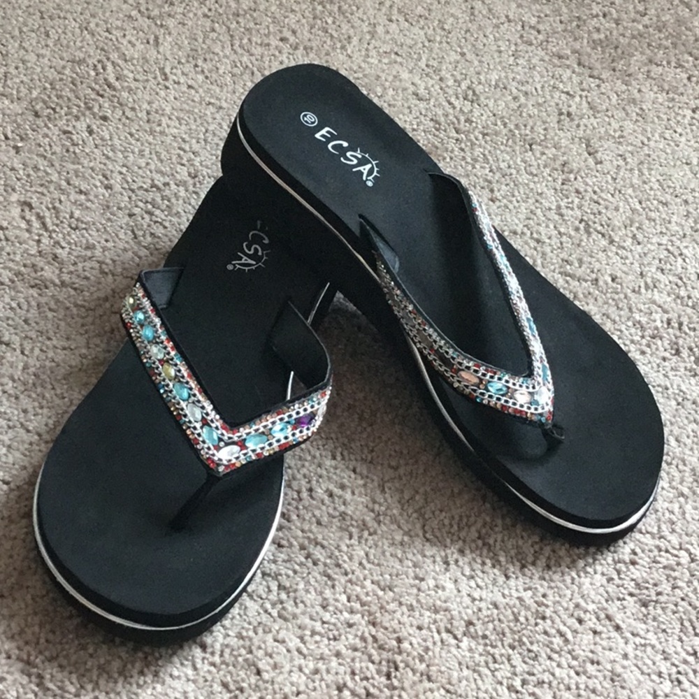 Ecsa rubber flip flops